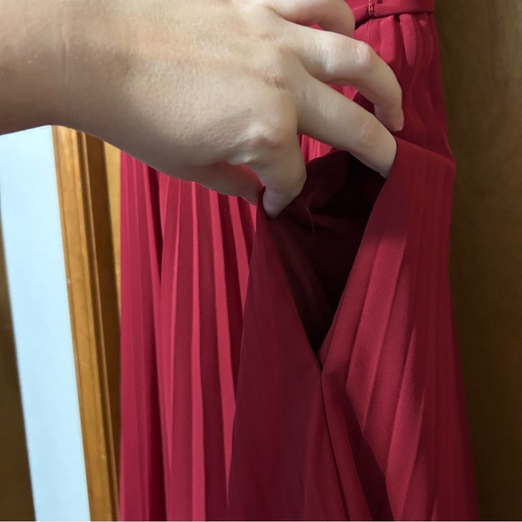 Azazie Bridesmaid Dress in Burgundy - Picture 3 of 6